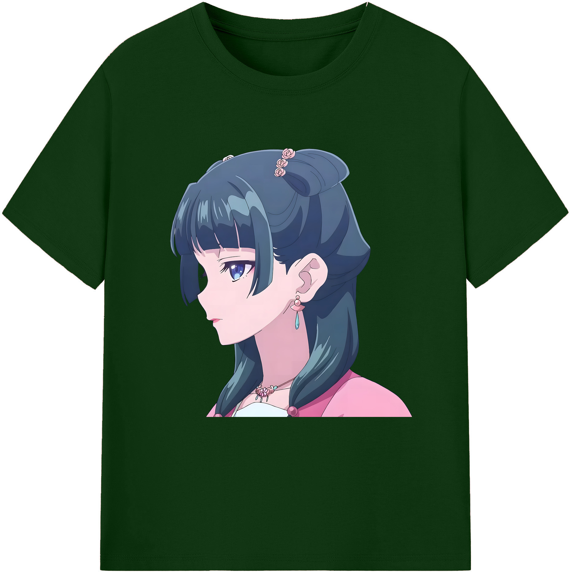 （画像用） 薬屋のひとりごと The Apothecary Diaries 綿100％半袖Tシャツ（フロントプリント）